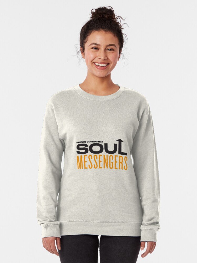 Soul Messengers black pullover sweatshirt